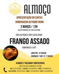 ALMO�O HOMENAGEM REV. P. NUNO GIL - 2mar2025 -13H- SANTA EUF�MIA