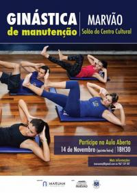 Gin�stica em Marv�o (�s quintas, no Centro Cultural)